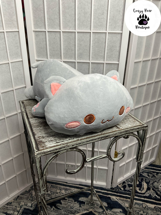 Grey Kitty Cat Plushy