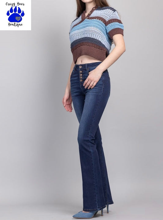 Classic High Rise Bootcut Jeans