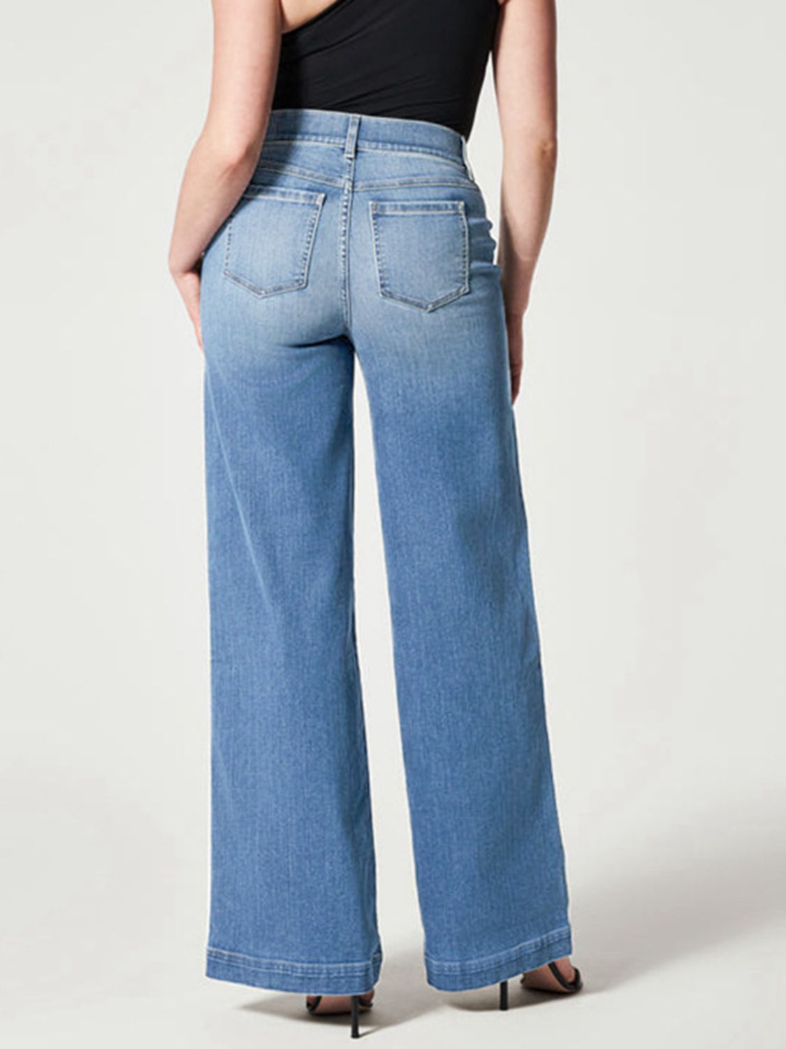 Wide Leg Long Jeans